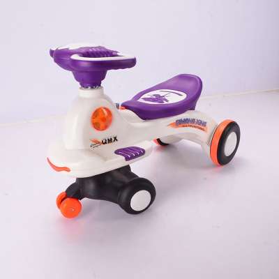 New Models Cheap Baby Swing Car with Music and Light , Wiggle Car for Children and Kids