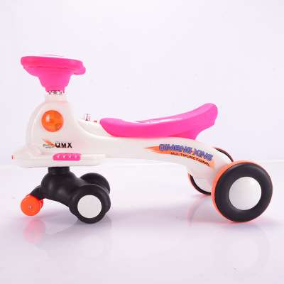 Wholesale newly mini Balance Bike twist swing car sliding car for baby