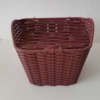 plastic material bicycle parts basket for road bicycle